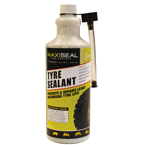 Liquid Tube Tire Sealant Chart